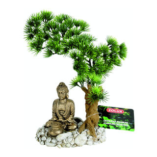 Zolux Budha Bonsai con Difusor Decoración para acuarios